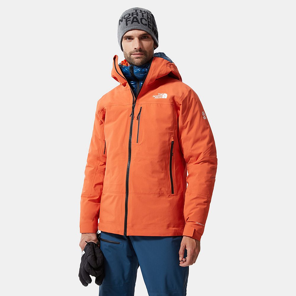 The North Face Insulated Jacket Mens Australia - The North Face Summit Futurelight™ Orange Mountaine